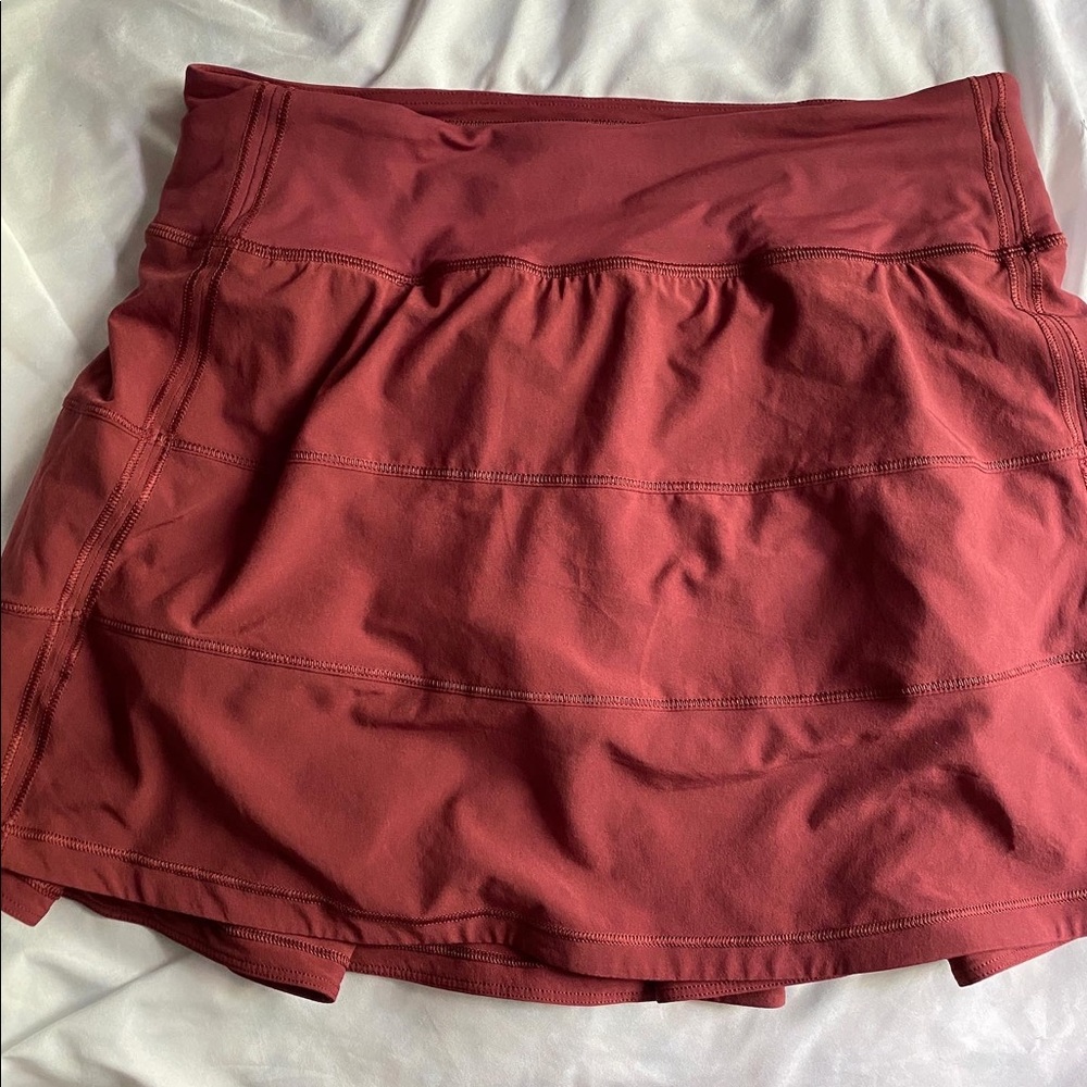 Lululemon Mulled Wine Pace Rival Skirt